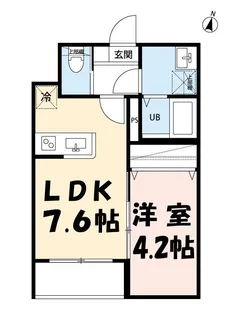 ROBOT HOME 西大宮【2階】の間取り