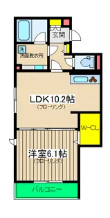 DPaina保土ヶ谷【3階】の間取り