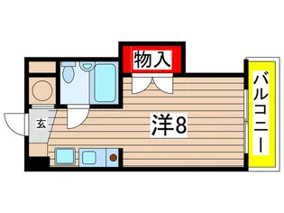 ア-バンドエル川名山【3階】の間取り