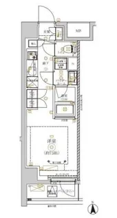 RELUXIA CITY 北新宿【5階】の間取り