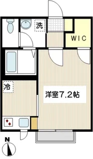 イーストクレール【1階】の間取り