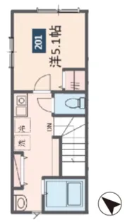 Maison de F Yurigaoka【2階】の間取り