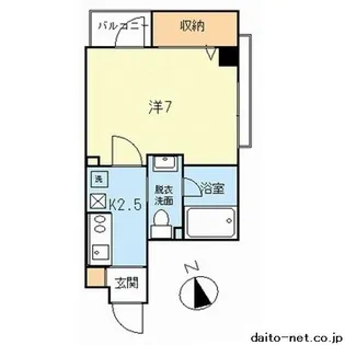 ロータスサカエ【4階】の間取り