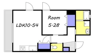 アドバンスM【2階】の間取り