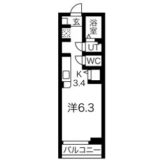 RS Residence【1階】の間取り