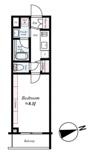 ブライズ世田谷桜丘【1階】の間取り