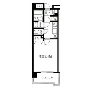 グランディール北山【3階】の間取り