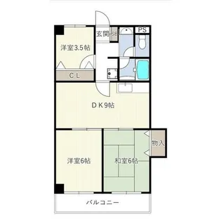 トーカド宮崎台【4階】の間取り