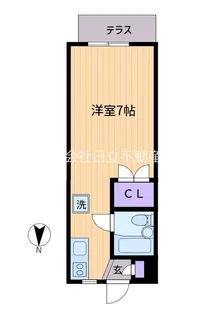 ゼーゲンハイム【1階】の間取り