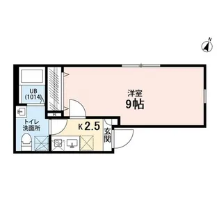 エクセラン亀有【4階】の間取り