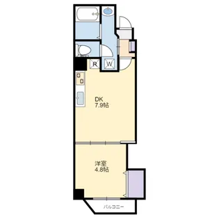 レジデンス千葉新宿【1階】の間取り