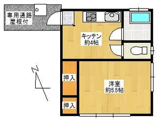 ちづる荘【2階】の間取り