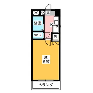 クインシティHISHINO【5階】の間取り