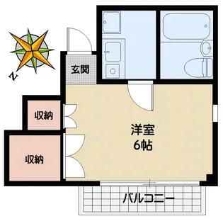 メゾン水谷【2階】の間取り
