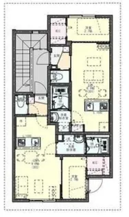 KLEIS六町【1階】の間取り