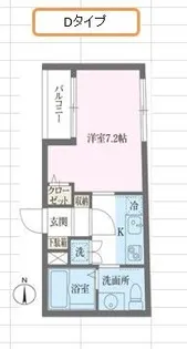アルティザ池尻【2階】の間取り