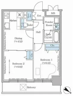 ステラテラス【5階】の間取り