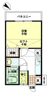 プルメリア【2階】の間取り