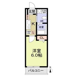 パルトネール綱島I【3階】の間取り