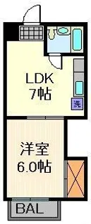 カーサビアン【1階】の間取り