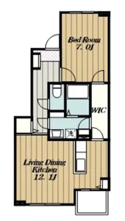 サザンクロス【1階】の間取り
