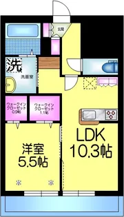 GAIA NST ガイアネスト【2階】の間取り