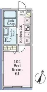 レジェンドスクエア横濱鶴ヶ峰III【1階】の間取り