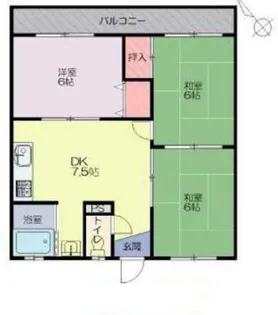第一植野ビル【3階】の間取り