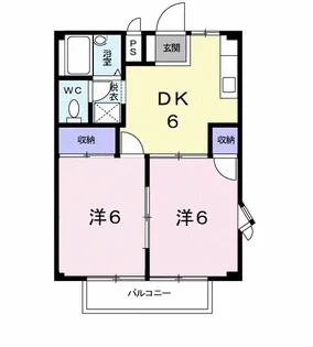 ファミール883【2階】の間取り