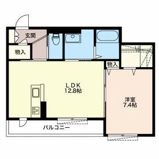 メゾン・グレイス【1階】の間取り