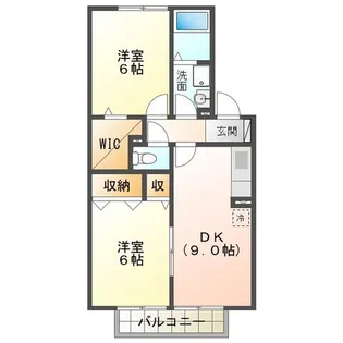 ノースステラ A【2階】の間取り