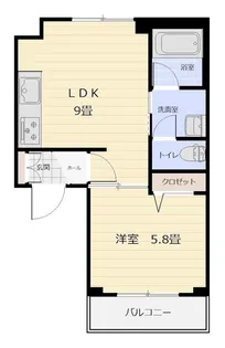 ALFLAT【2階】の間取り