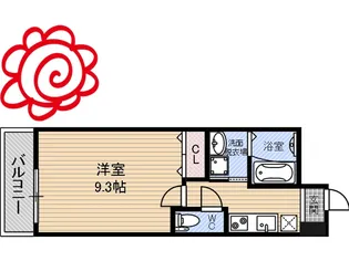 フジパレス今津中II番館【2階】の間取り