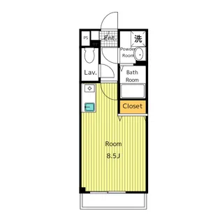 シャルマン武田【2階】の間取り