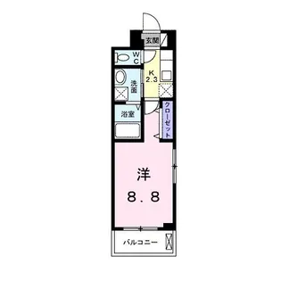 ウエストベリー【3階】の間取り