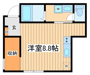 リーブル新横浜【2階】の間取り