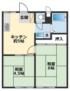 メゾン野比【1階】の間取り
