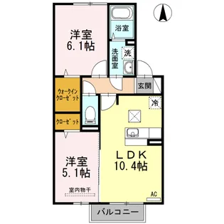 BraveryII(ブレバリー2)【1階】の間取り