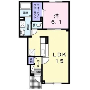 ストゥニール ブック【1階】の間取り