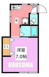COCOPAL駒込【2階】の間取り
