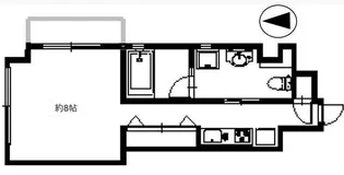 KAWANA APARTMENT【3階】の間取り