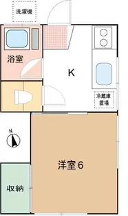 小町ハイム【1階】の間取り