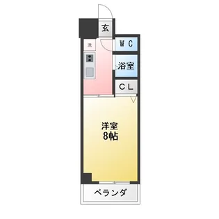 浅井ビル【4階】の間取り