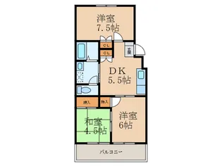 アーバンSATO【1階】の間取り