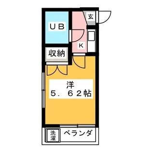 セントラルハウス3【2階】の間取り