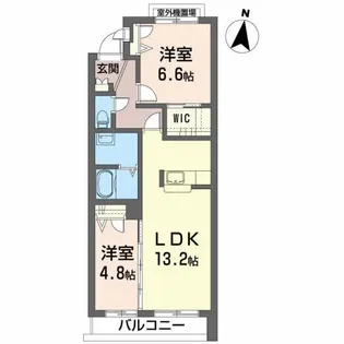 MAISON・MAST売市A【3階】の間取り