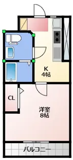 サンテラス南浅田【3階】の間取り