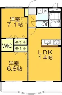 Maple Court【3階】の間取り