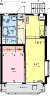 ユーミーLife II【2階】の間取り