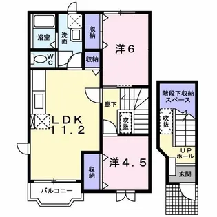 プリマヴェーラ【2階】の間取り